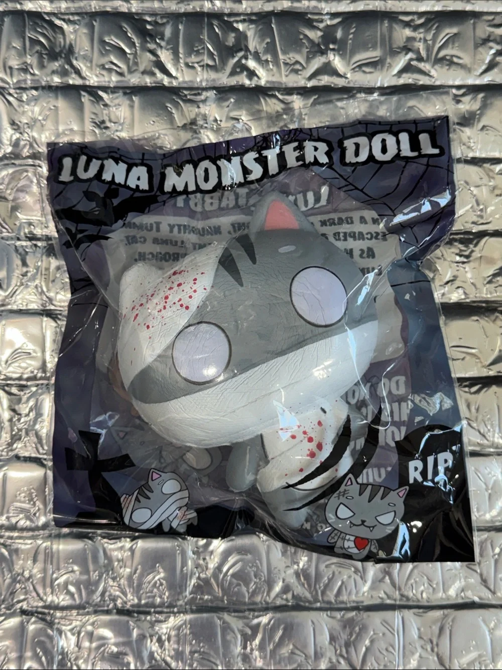 Cutie Creative Luna Monster Doll Squishy Complete Set 4 Pack New